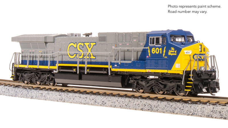 Load image into Gallery viewer, Broadway Limited N GE AC6000, CSX #601, YN2 Paint Stealth DC
