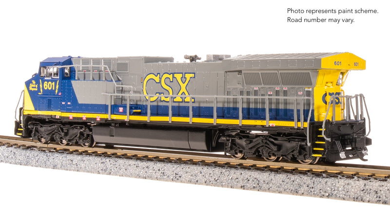 Load image into Gallery viewer, Broadway Limited N GE AC6000, CSX #601, YN2 Paint Stealth DC
