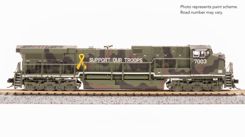 Load image into Gallery viewer, Broadway Limited N GE AC6000, &quot;Support Our Troops&quot; Fantasy Paint Stealth DC
