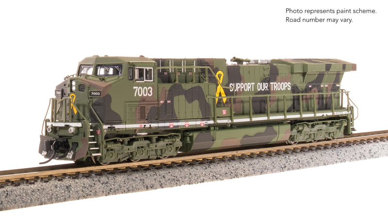 Load image into Gallery viewer, Broadway Limited N GE AC6000, &quot;Support Our Troops&quot; Fantasy Paint Stealth DC
