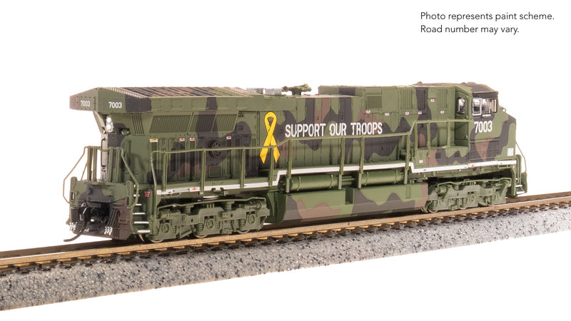 Load image into Gallery viewer, Broadway Limited N GE AC6000, &quot;Support Our Troops&quot; Fantasy Paint Stealth DC
