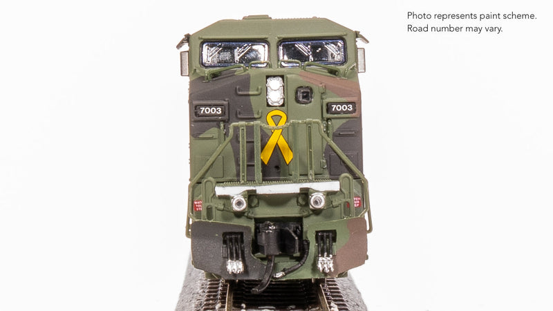 Load image into Gallery viewer, Broadway Limited N GE AC6000, &quot;Support Our Troops&quot; Fantasy Paint Stealth DC
