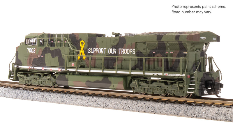 Load image into Gallery viewer, Broadway Limited N GE AC6000, &quot;Support Our Troops&quot; Fantasy Paint Stealth DC
