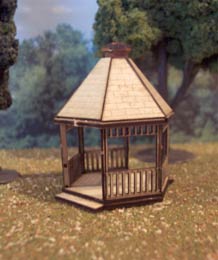 Osborn Models HO Scale Gazebo 1081