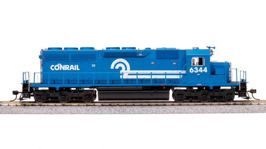Broadway Limited HO Scale Conrail EMD SD40 Blue No-Sound Diesel