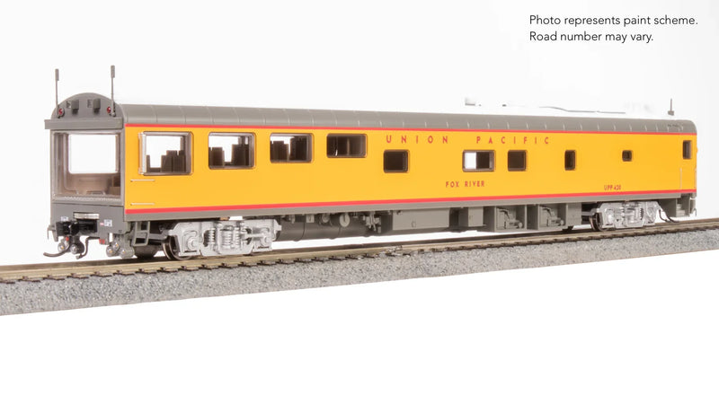Load image into Gallery viewer, Broadway Limited HO Scale Union Pacific Track Inspection Car "Fox River" 2006-Present Appearance - 9106
