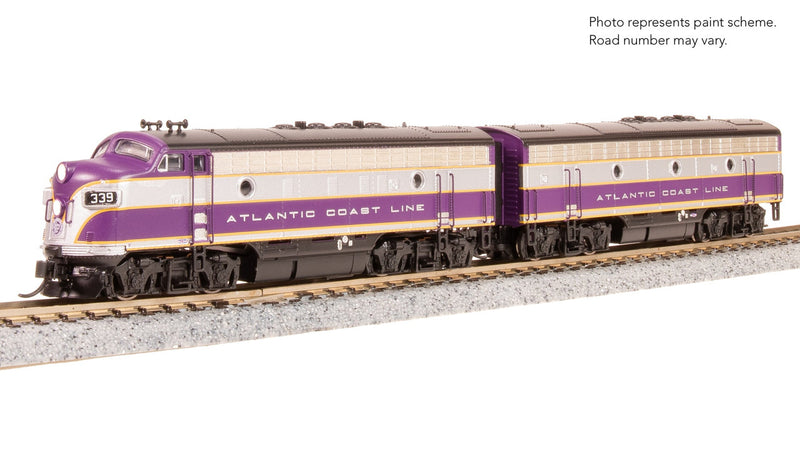 Load image into Gallery viewer, Broadway Limited N Scale F3 AB-Units ACL #339AB DCC Sound Diesel New - 9200
