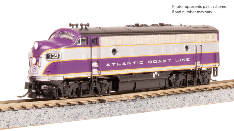 Load image into Gallery viewer, Broadway Limited N Scale F3 A-Unit ACL #344 DCC Sound Paragon4 New - 9201
