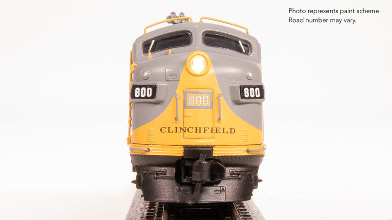 Load image into Gallery viewer, Broadway Limited N Scale F3 A-Unit Clinchfield #800 DCC Sound New - 9204
