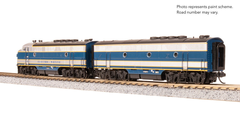 Load image into Gallery viewer, Broadway Limited N Scale F3 AB-Units EMD Demo #754A1B1 DCC Sound New - 9205
