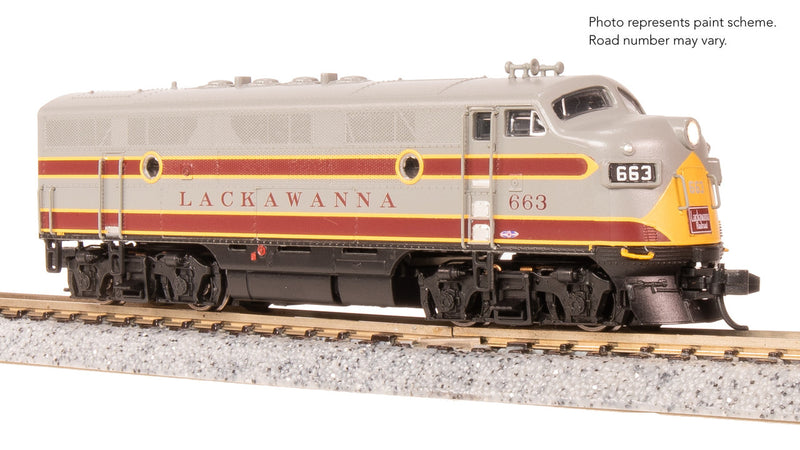 Load image into Gallery viewer, Broadway Limited N Scale F3 A-Unit DLW #664 DCC Sound Paragon4 Diesel New - 9208
