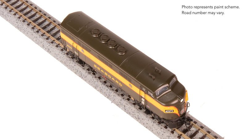 Load image into Gallery viewer, Broadway Limited N Scale F3 A-Unit SAL #4023 DC Stealth Analog Diesel New - 9230
