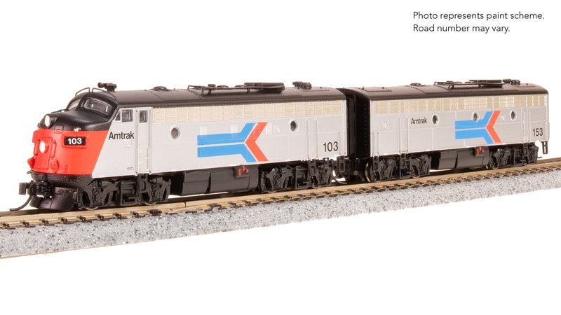 Load image into Gallery viewer, Broadway Limited N Scale F7 AB-Units Amtrak #103/153 DCC Sound Diesel New - 9240

