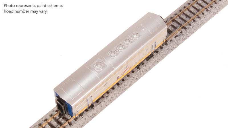 Load image into Gallery viewer, Broadway Limited N Scale F7 B-Unit ATSF #351A DC Stealth Diesel New - 9278
