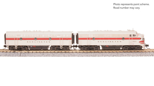 Broadway Limited N Scale F7 AB-Units CBQ