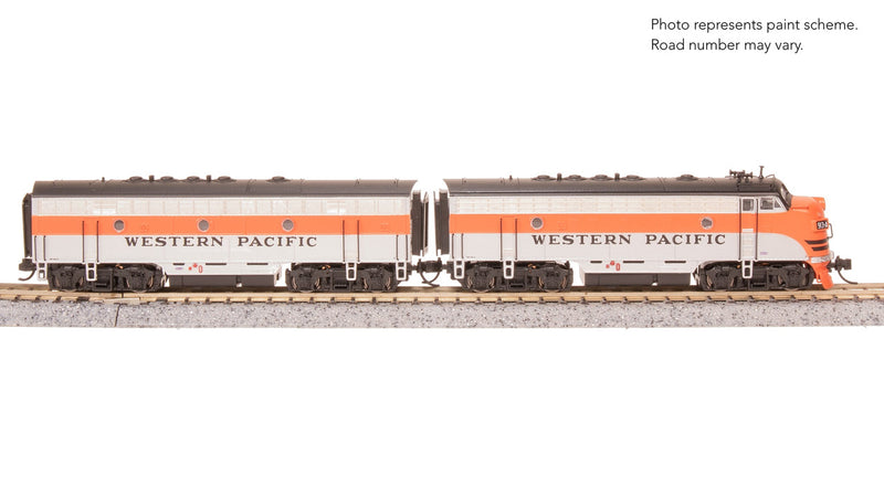 Load image into Gallery viewer, Broadway Limited N Scale F7 AB-Units WP #913A/914C DCC Sound Diesel New - 9252
