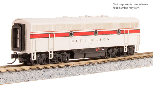Broadway Limited N Scale F7 B-Unit CBQ