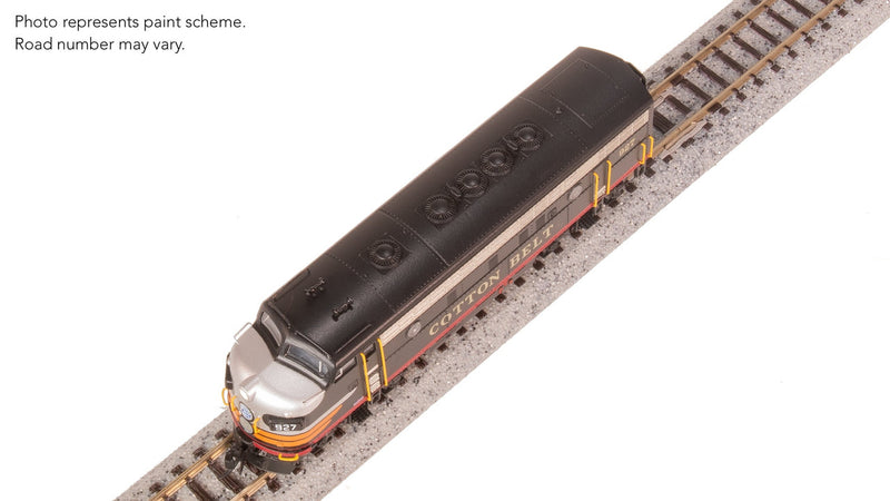 Load image into Gallery viewer, Broadway Limited N Scale F7 A-Unit Cotton Belt #931 DC Stealth New - 9283
