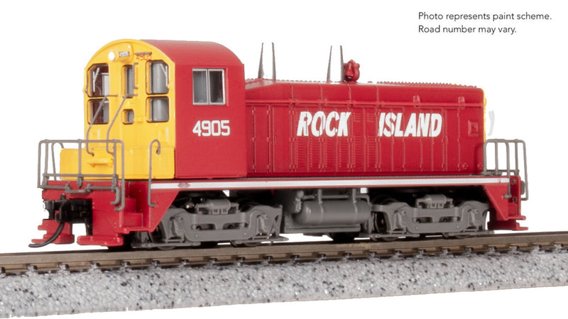 Load image into Gallery viewer, Broadway Limited 9313 N Scale Rock Island EMD NW2 Switcher 4907 (DCC/Sound) - 
