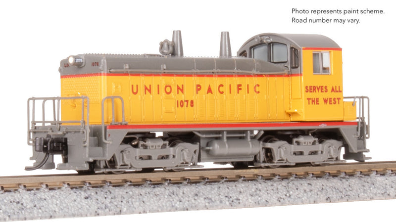 Load image into Gallery viewer, Broadway Limited 9314 N Scale Union Pacific EMD NW2 Switcher 1078 (DCC/Sound) - 
