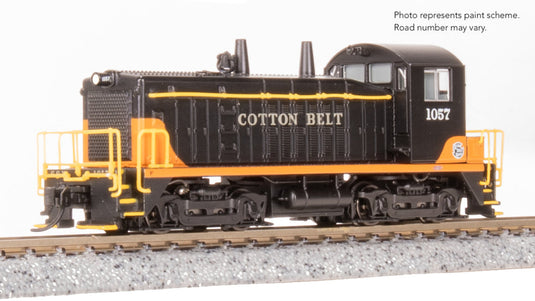 Broadway Limited 9348 N Scale Cotton Belt EMD SW7 Switcher 1054 (DCC/Sound) - 