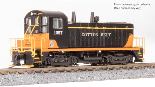 Broadway Limited 9348 N Scale Cotton Belt EMD SW7 Switcher 1054 (DCC/Sound) - 