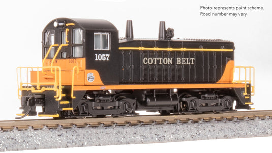 Broadway Limited 9349 N Scale Cotton Belt EMD SW7 Switcher 1057 (DCC/Sound) - 