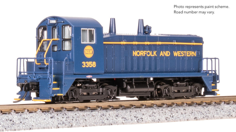 Load image into Gallery viewer, Broadway Limited 9383 N Scale Norfolk &amp; Western EMD SW7 Switcher 3362 Analog DC - 
