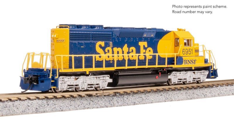 Load image into Gallery viewer, Broadway Limited 9461 EMD SD40-2, BNSF 6951, ATSF Blue/Yellow w/ Patch, Paragon4 Sound/DC/DCC, N

