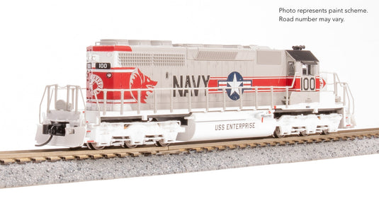 Broadway Limited 9474 EMD SD40-2, US Navy Fantasy Scheme, Paragon4 Sound/DC/DCC, N