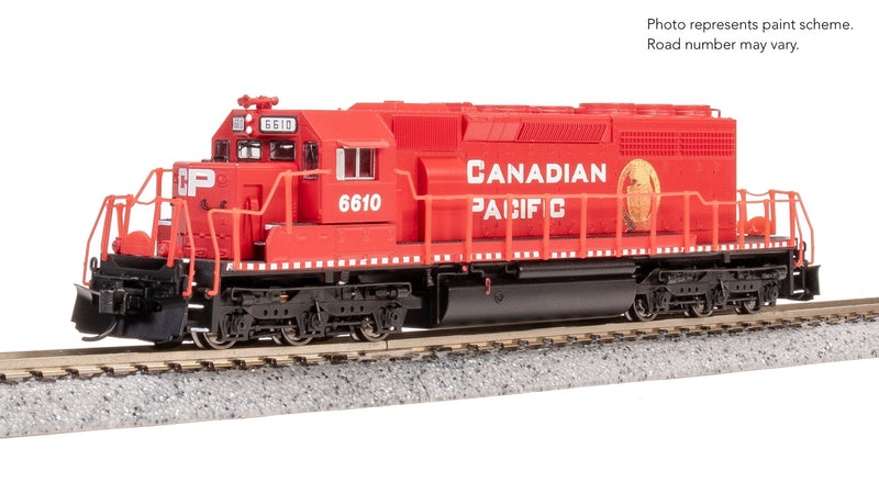 Load image into Gallery viewer, Broadway Limited 9485 EMD SD40-2, CP 6610, Golden Beaver Scheme, No-Sound / DCC-Ready, N

