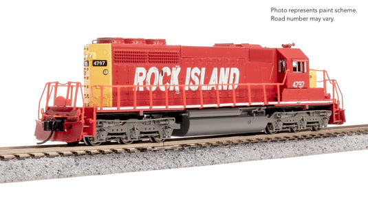 Broadway Limited 9490 EMD SD40-2, Rock Island 4797, Red & Yellow, No-Sound / DCC-Ready, N