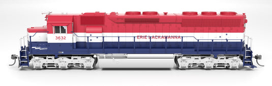 Broadway Limited HO 9800 SD45 Erie Lackawanna 3632 Bicentennial Paint Paragon4 Sound/DC/DCC HO