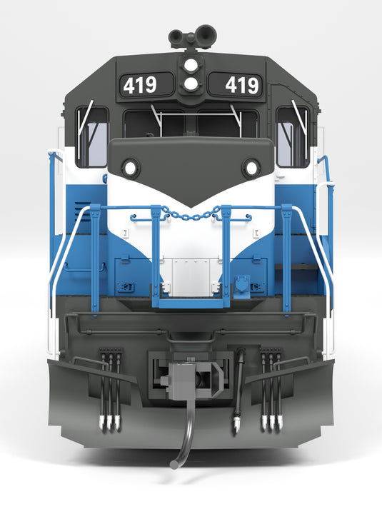 Broadway Limited HO 9805 SD45 Great Northern 424 Big Sky Blue No-Sound / DCC-Ready HO