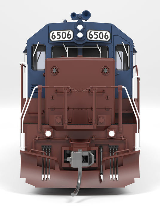 Broadway Limited HO 9806 SD45 HLCX 6506 Red & Blue Paragon4 Sound/DC/DCC HO