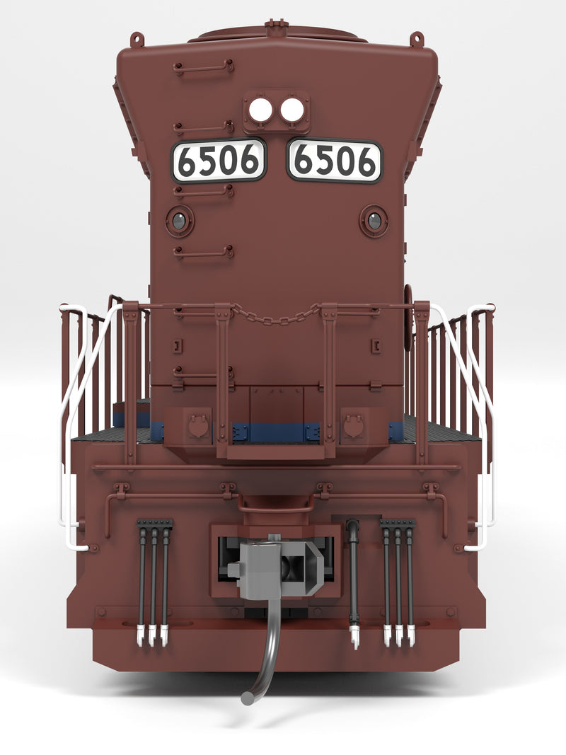 Load image into Gallery viewer, Broadway Limited HO 9808 SD45 HLCX 6506 Red &amp; Blue No-Sound / DCC-Ready HO
