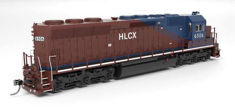 Load image into Gallery viewer, Broadway Limited HO 9809 SD45 HLCX 6513 Red &amp; Blue No-Sound / DCC-Ready HO
