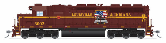 Broadway Limited HO 9810 SD45 Louisville & Indiana 3002 "Honoring Our Veterans" Paragon4 Sound/DC/DCC HO