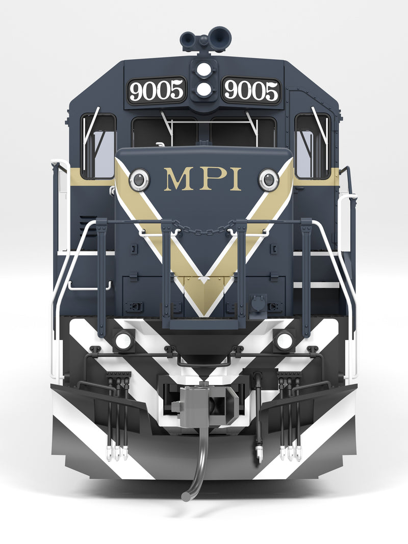 Load image into Gallery viewer, Broadway Limited HO SD45 MPI 9005 Blue w/ Gold Paragon4 Sound/DC/DCC HO
