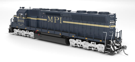Broadway Limited HO SD45 MPI 9005 Blue w/ Gold No-Sound / DCC-Ready HO