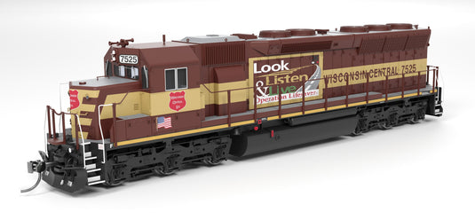 Broadway Limited HO SD45 Wisconsin Central 7525 Operation Lifesaver Paragon4 Sound/DC/DCC HO