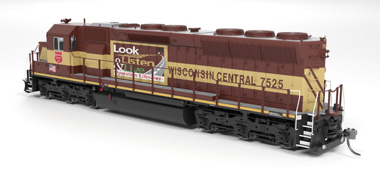 Broadway Limited HO SD45 Wisconsin Central 7525 Operation Lifesaver Paragon4 Sound/DC/DCC HO