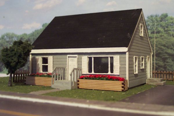 Osborn Models N Scale 4 Bedroom Home 3103