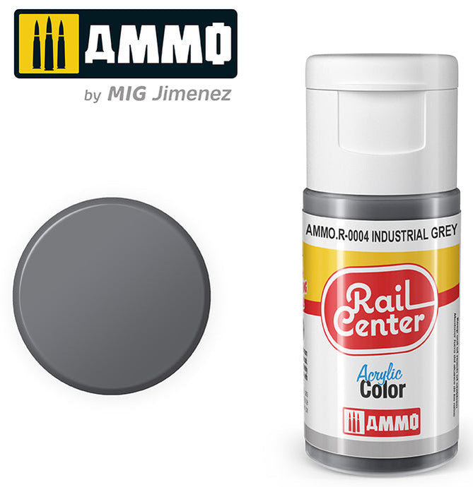 Ammo Mig Rail Center Industrial Gray (15ml)