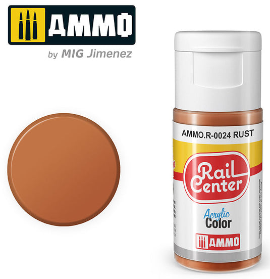 Ammo Mig Rail Center Rust (15ml)