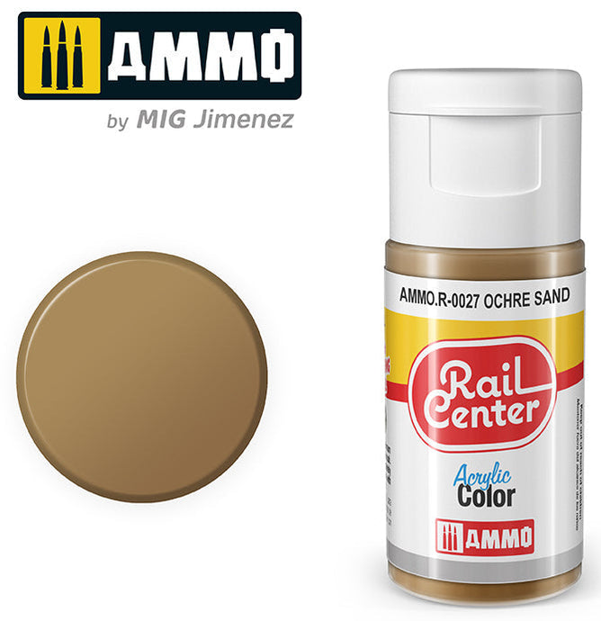 Ammo Mig Rail Center Ocher Sand (15ml)