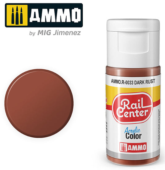 Ammo Mig Rail Center Dark Rust (15ml)