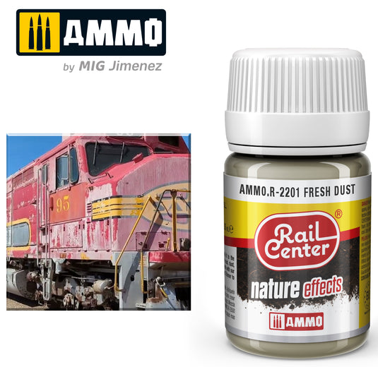 Ammo Mig Rail Center Fresh Dust (35ml)