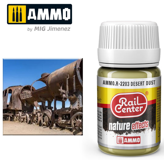 Ammo Mig Rail Center Desert Dust (35ml)