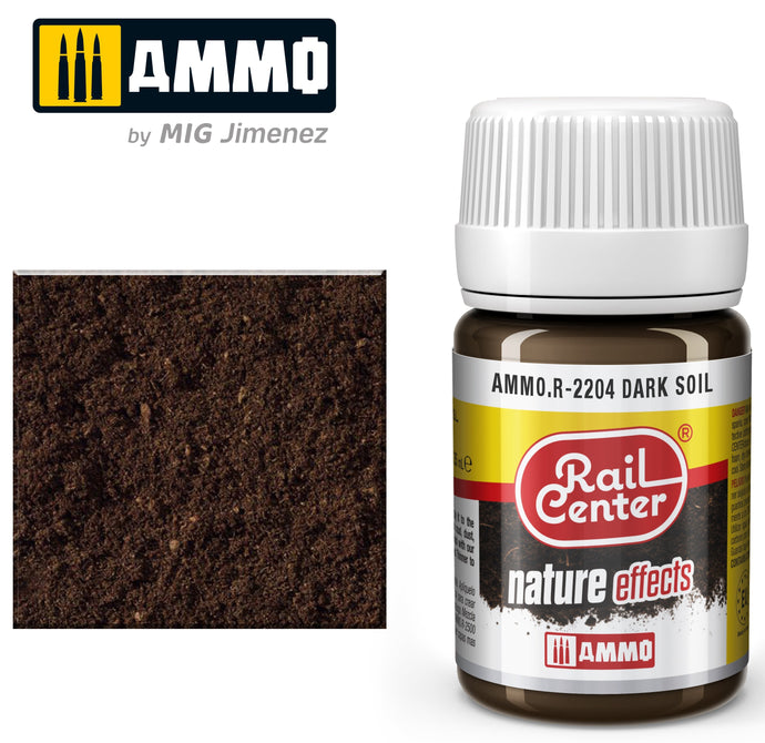 Ammo Mig Rail Center Dark Soil (35ml)